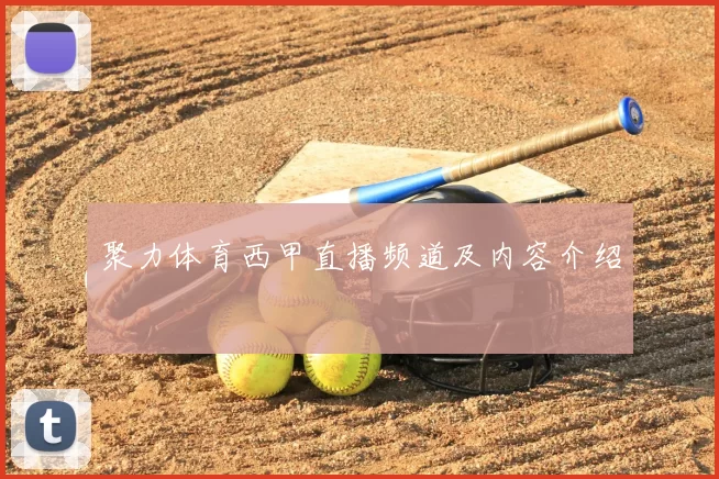 聚力体育西甲直播频道及内容介绍