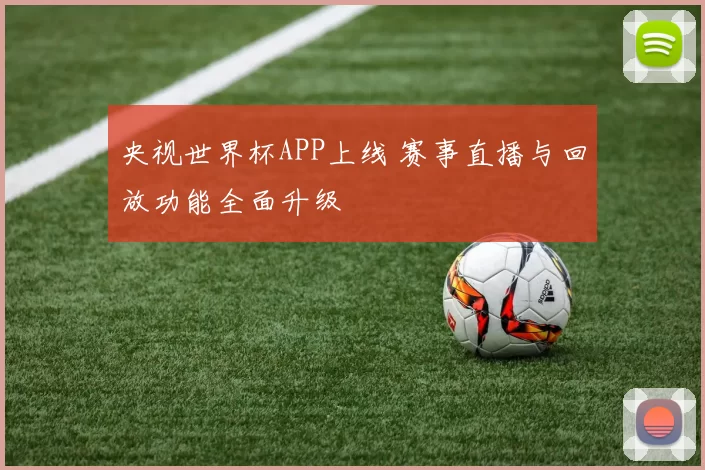 央视世界杯APP上线 赛事直播与回放功能全面升级