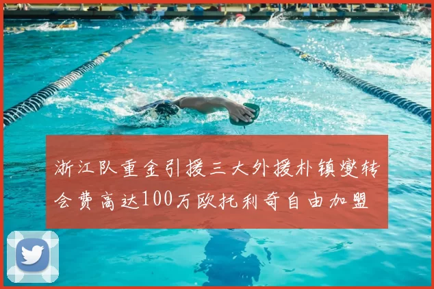 浙江队重金引援三大外援朴镇燮转会费高达100万欧托利奇自由加盟